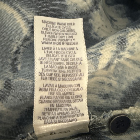 Splendid Dress Womens Size Medium Neo Indigo Dye Lyocell Tunic NWT $198 Coastal - Picture 8 of 9